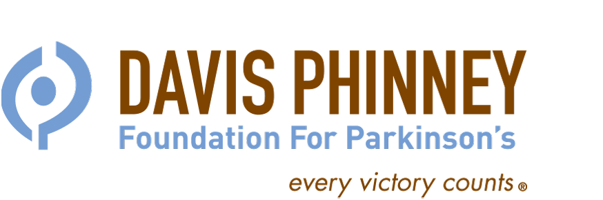 The Davis Phinney Foundation for Parkinson's logo. Every victory counts